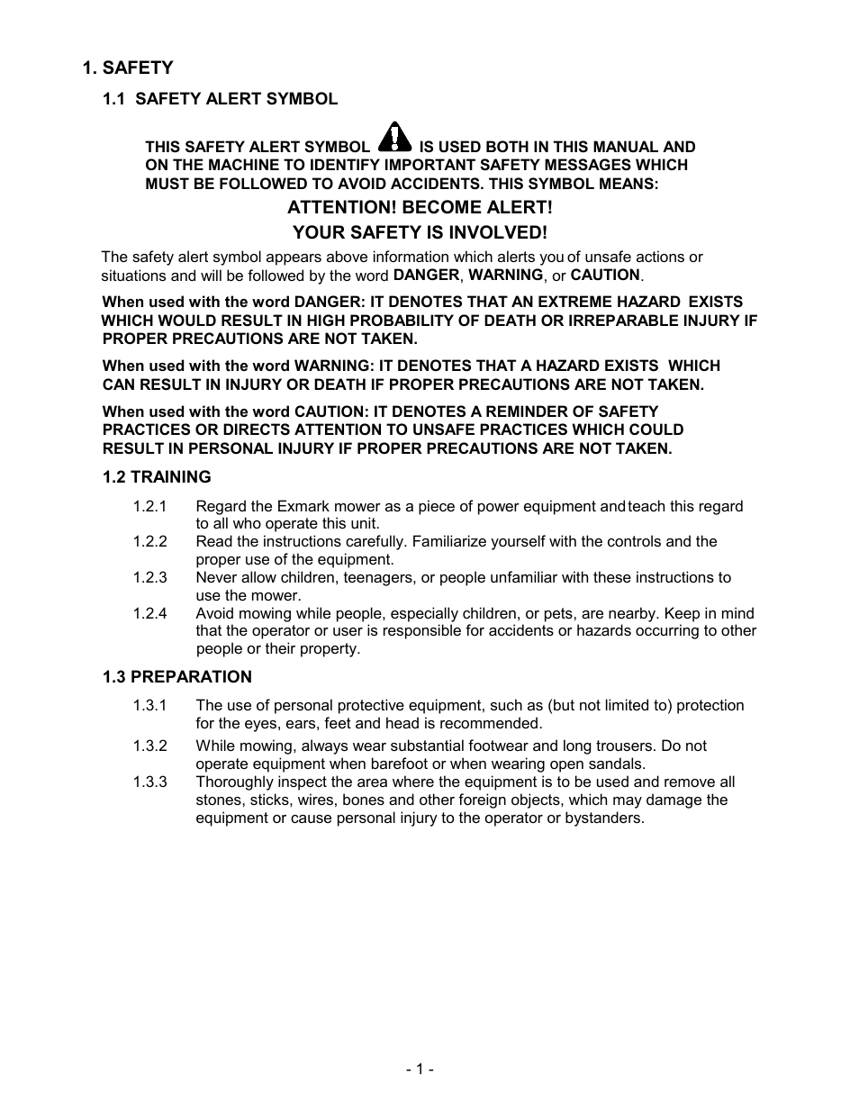 Exmark Metro User Manual | Page 6 / 44