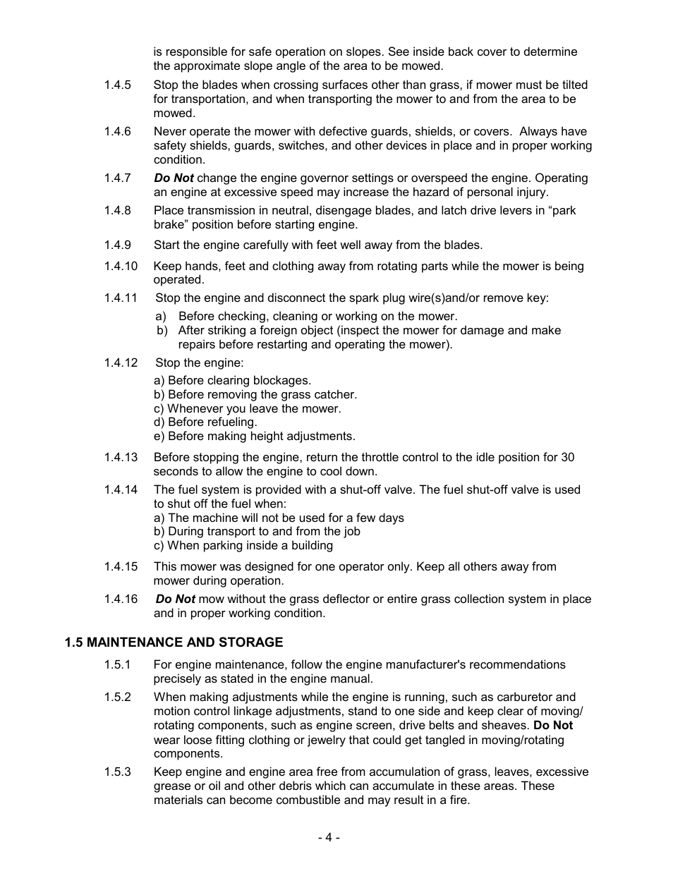 Exmark Metro User Manual | Page 9 / 44