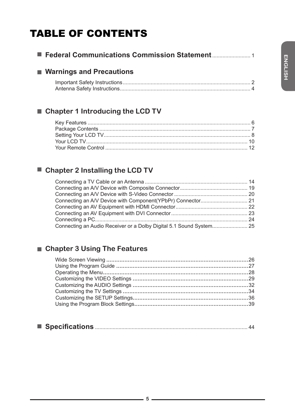 Element FLW-1920B User Manual | Page 7 / 46