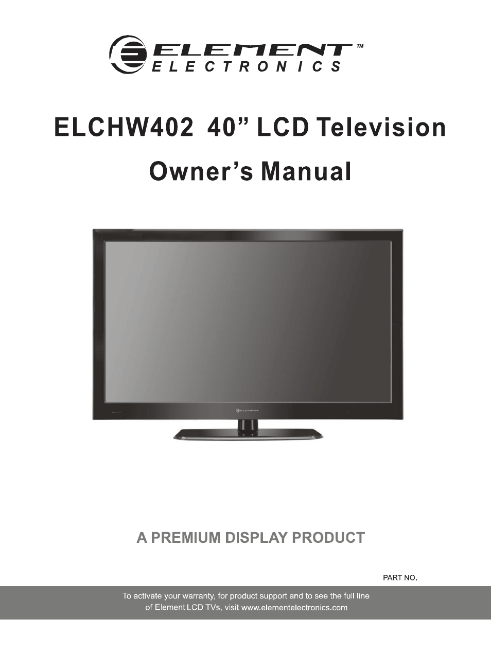 Element ELCHW402 User Manual | 23 pages