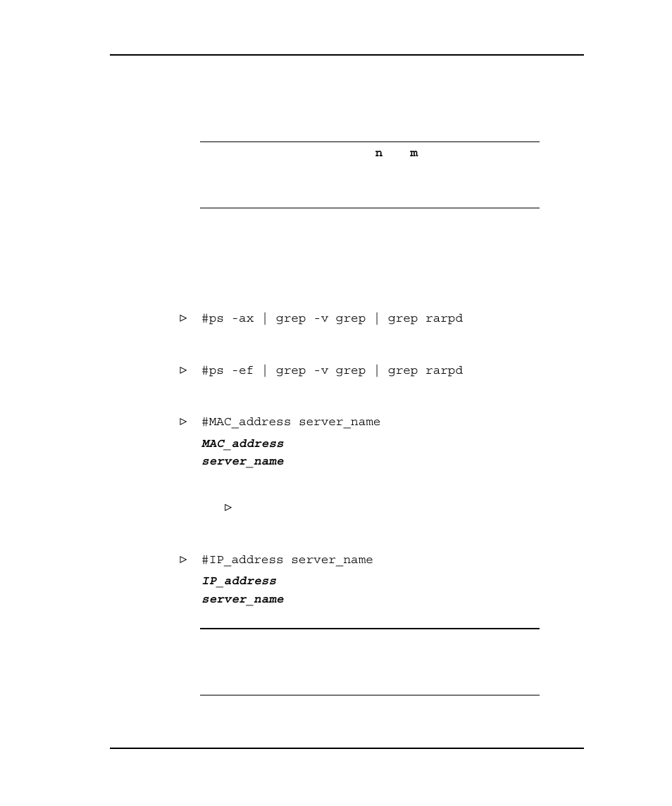 Rarp, Rarp -9 | Emulex NQTR0V-NATM User Manual | Page 112 / 207
