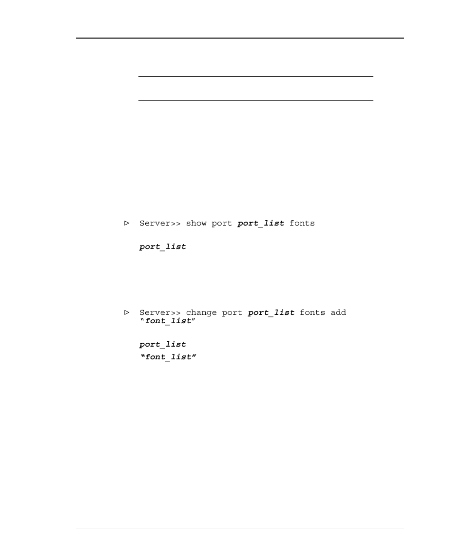 View printer fonts, View printer server fonts, Add printer server fonts | Rinter, Onts, Erver | Emulex NQTR0V-NATM User Manual | Page 140 / 207