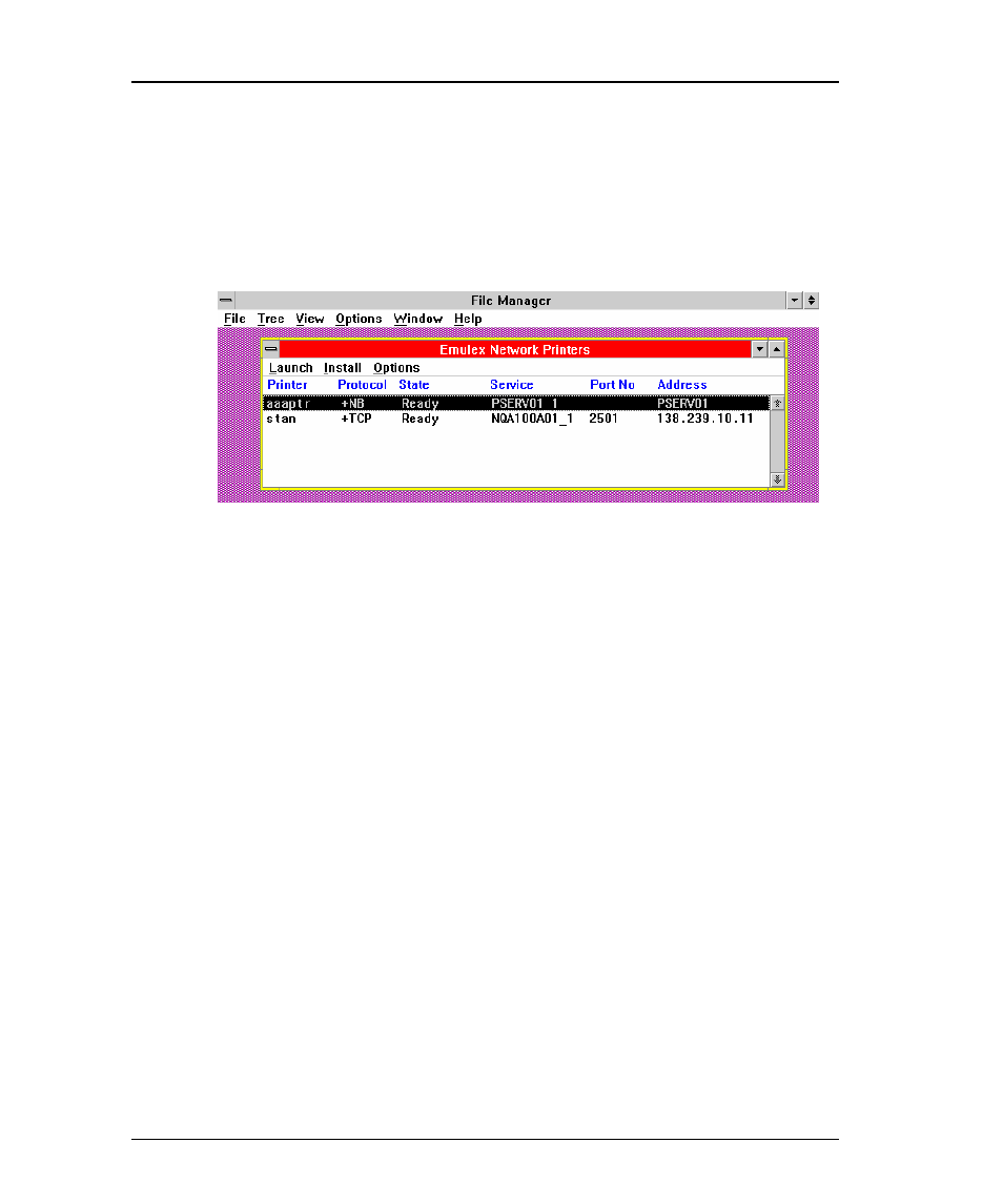 Change or delete printers, Delete printer, Change tcp/ip printer’s properties | Change or delete printers -12, Elete, Rinter, Hange, Tcp/ip, Roperties | Emulex NQTR0V-NATM User Manual | Page 155 / 207