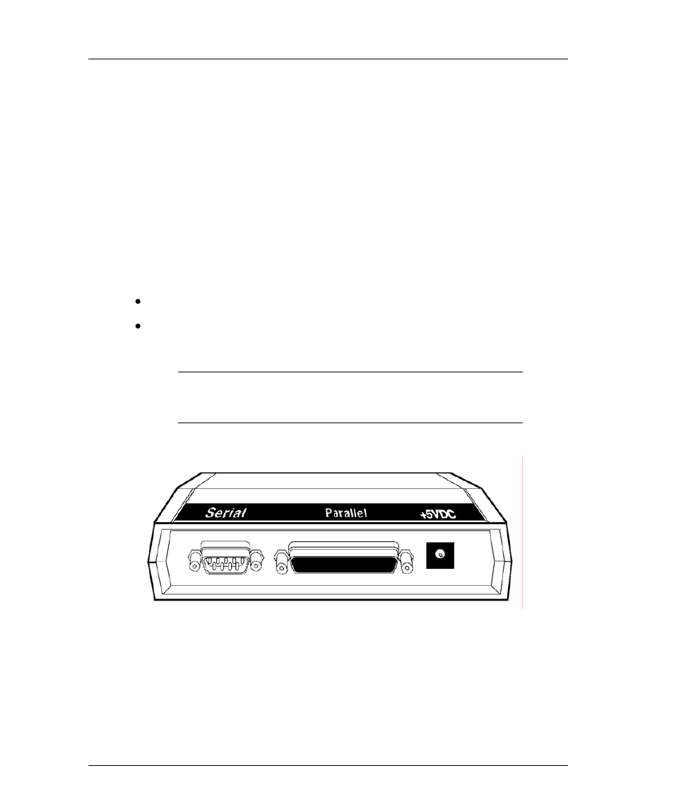 Shielded twisted-pair stp connection, Peripheral connections, Parallel port | Emulex NQTR0V-NATM User Manual | Page 62 / 207