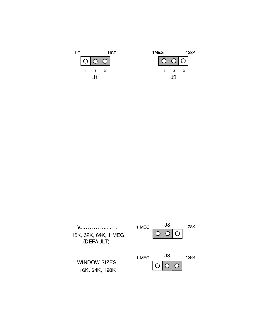 Pc i/o channel check, Window group select | Emulex DCP_link User Manual | Page 26 / 136