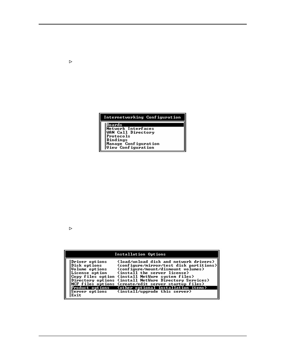 Uninstall using netware version 4.1, 1) at the console server prompt, type, 5) at the console server prompt, type | Uninstall using netware version 4.1 -8 | Emulex DCP_link User Manual | Page 68 / 136