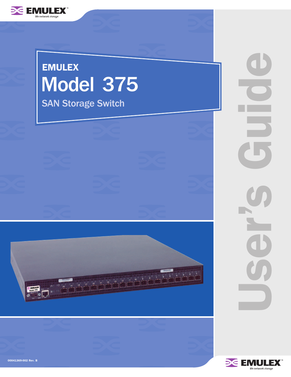 Emulex 375 User Manual | 78 pages