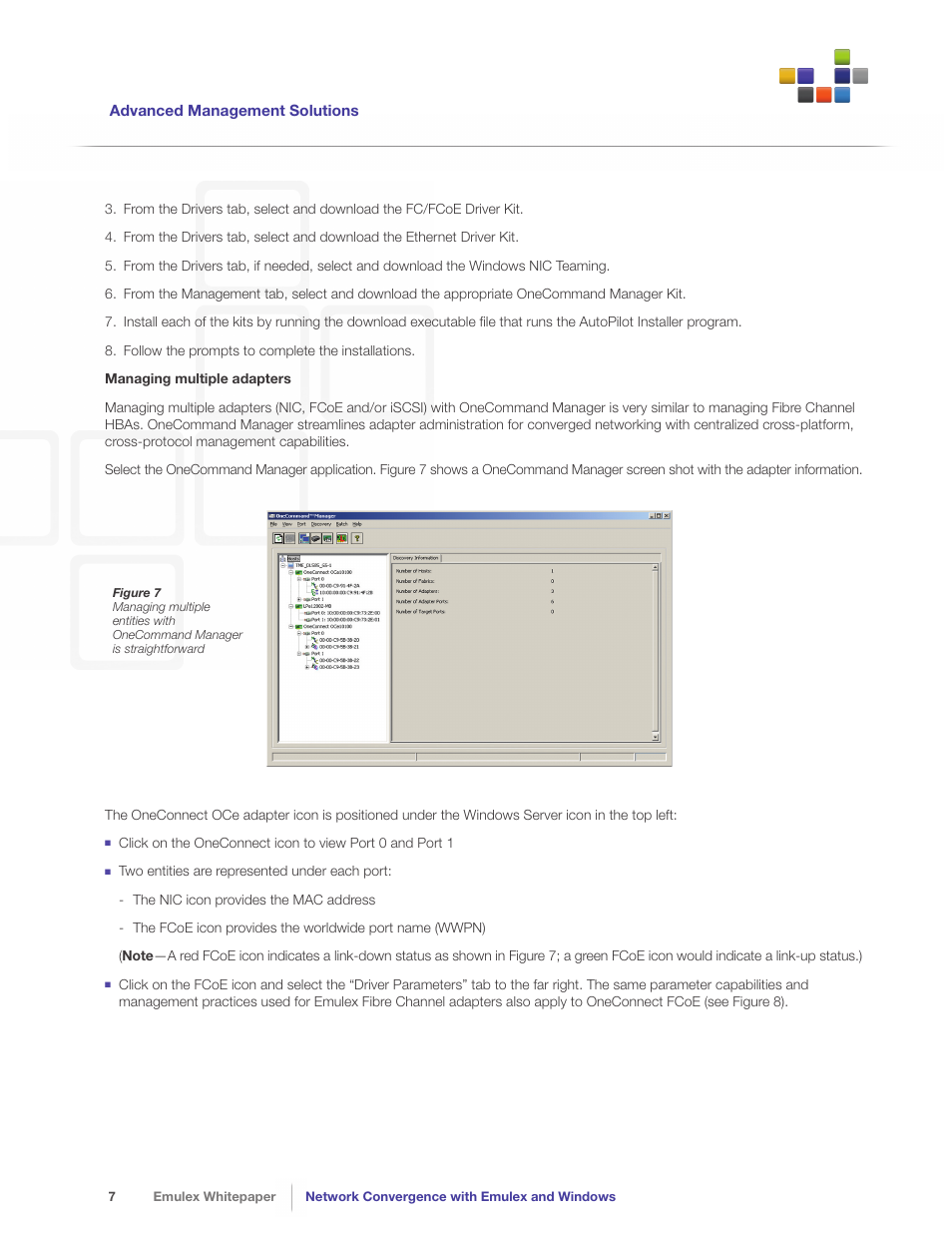 Emulex ONECONNECT OCE10102-F User Manual | Page 7 / 9