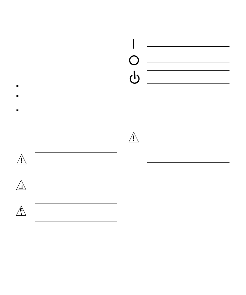 Safety agency compliance statements, Safety precautions, Symbols | Modifications to equipment, Placement of a sun product, Noise level | Emulex StorageTek 4 Gb FC Host Bus User Manual | Page 33 / 43