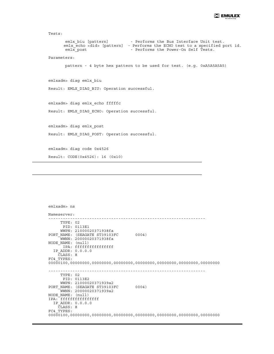 Emulex EMULEX User Manual | Page 20 / 36