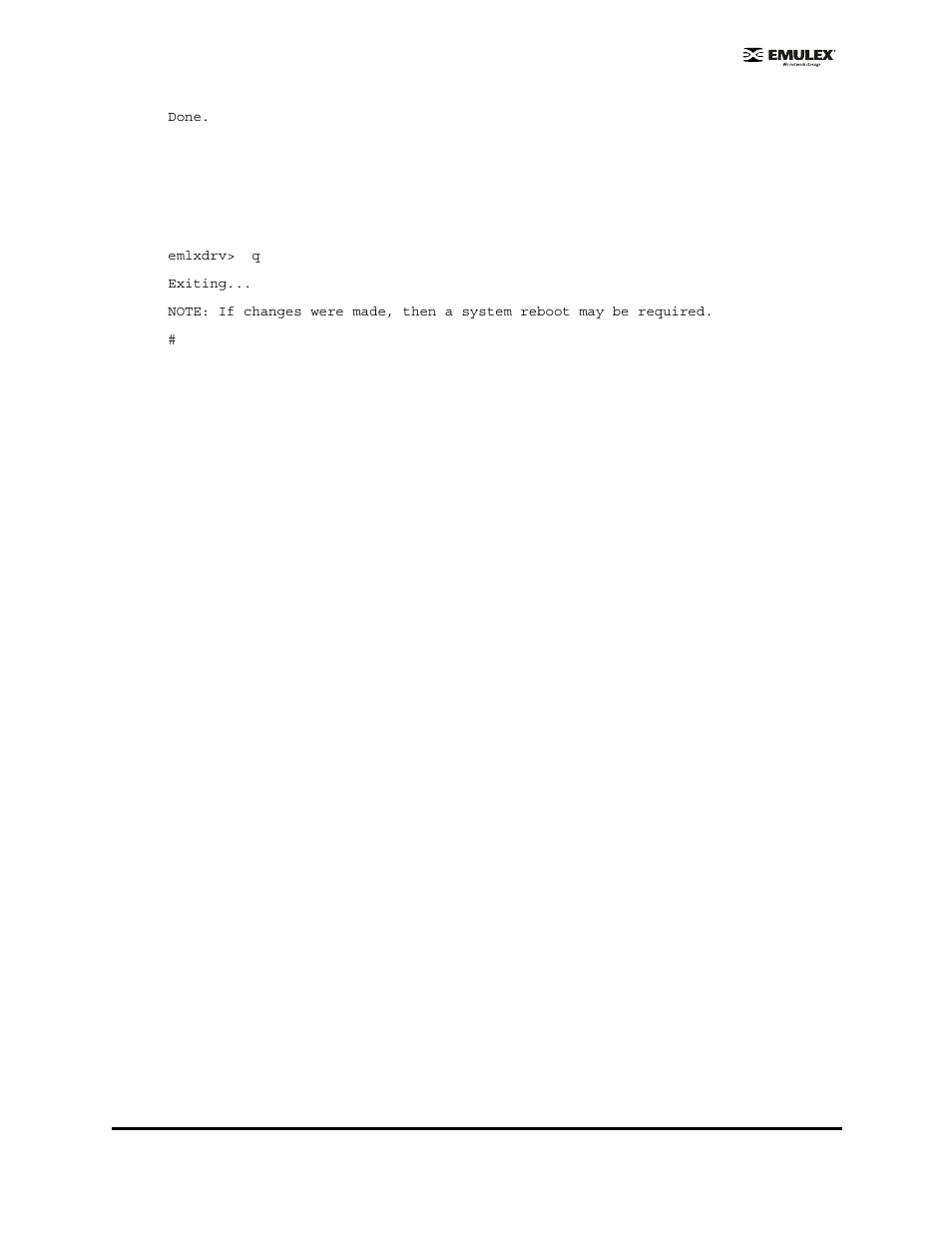 Emulex EMULEX User Manual | Page 36 / 36