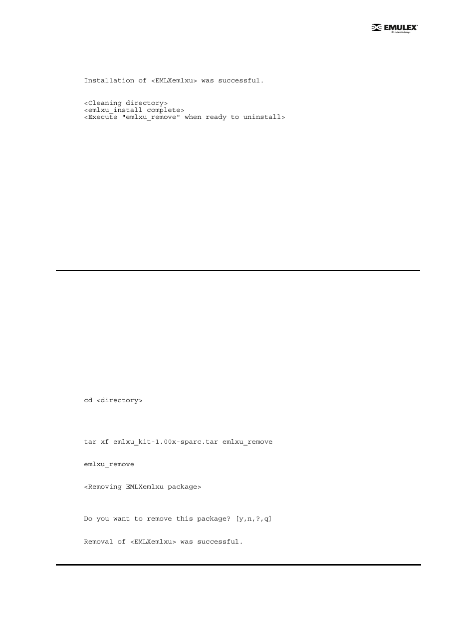 Emulex EMULEX User Manual | Page 8 / 36