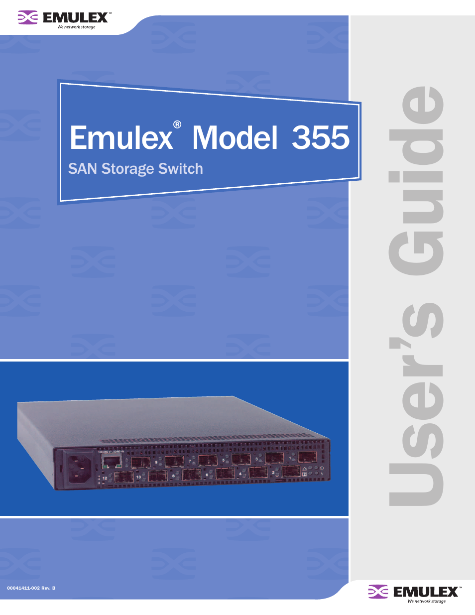 Emulex 355 User Manual | 73 pages