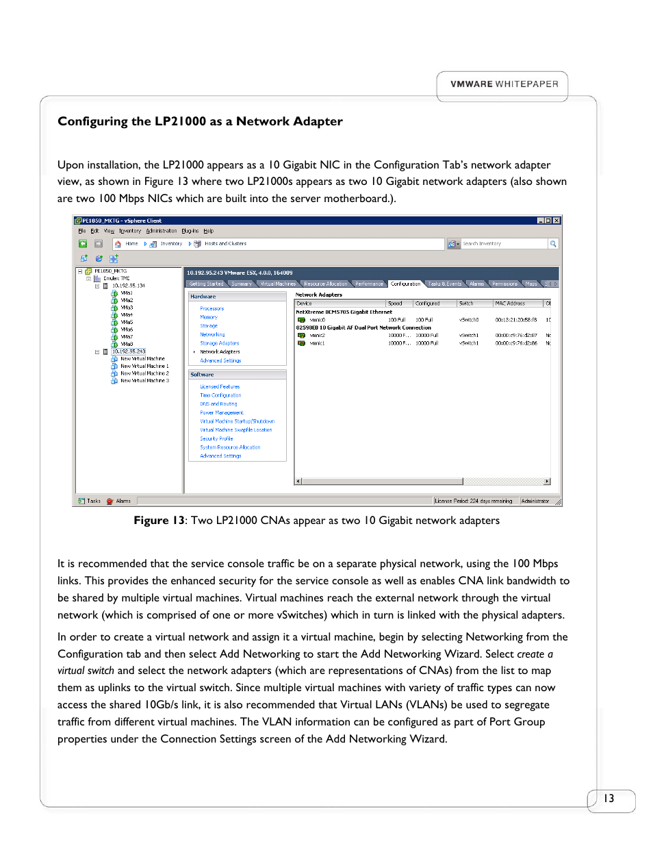 Emulex VMWARE LP21000 User Manual | Page 13 / 17