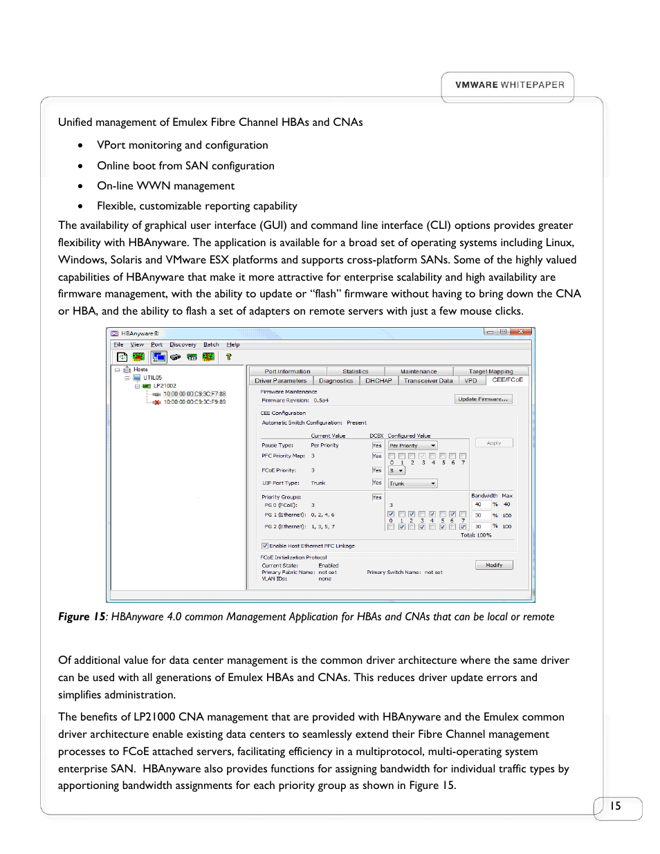 Emulex VMWARE LP21000 User Manual | Page 15 / 17