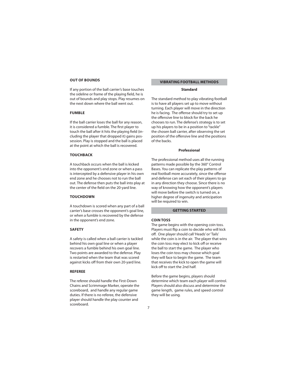Excalibur electronic NF-07 User Manual | Page 7 / 12