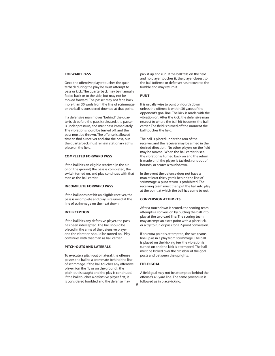 Excalibur electronic NF-07 User Manual | Page 9 / 12