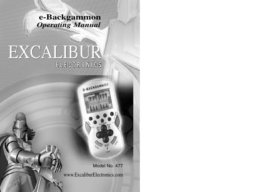 Excalibur electronic 477 User Manual | 6 pages