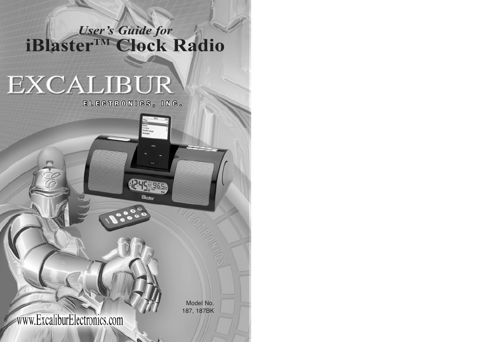 Excalibur electronic IBLASTER 187 User Manual | 9 pages