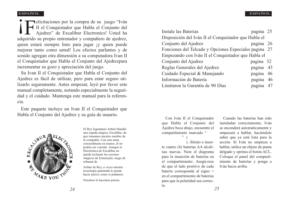 Excalibur electronic Ivan II User Manual | Page 13 / 25