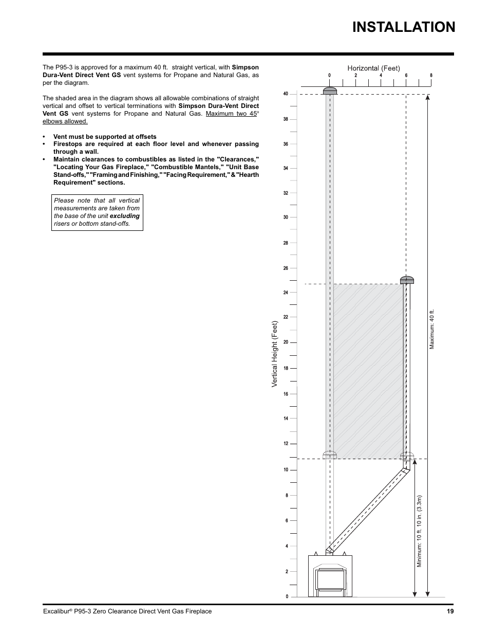 Installation | Excalibur electronic P95-LP3 User Manual | Page 19 / 44