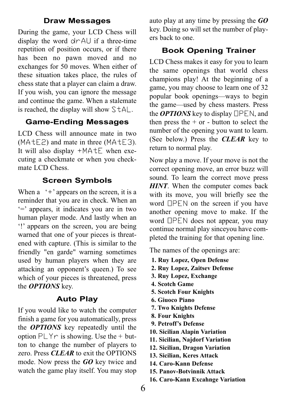 Excalibur electronic E123 User Manual | Page 6 / 12