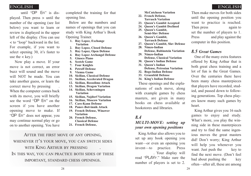 Excalibur electronic 915-W User Manual | Page 15 / 41