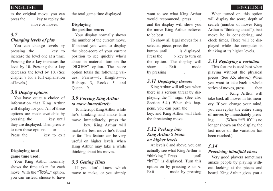 Excalibur electronic 915-W User Manual | Page 8 / 41