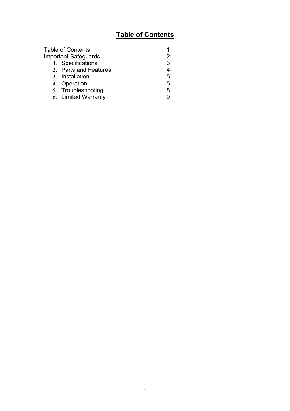 EdgeStar TWR481 User Manual | Page 2 / 13