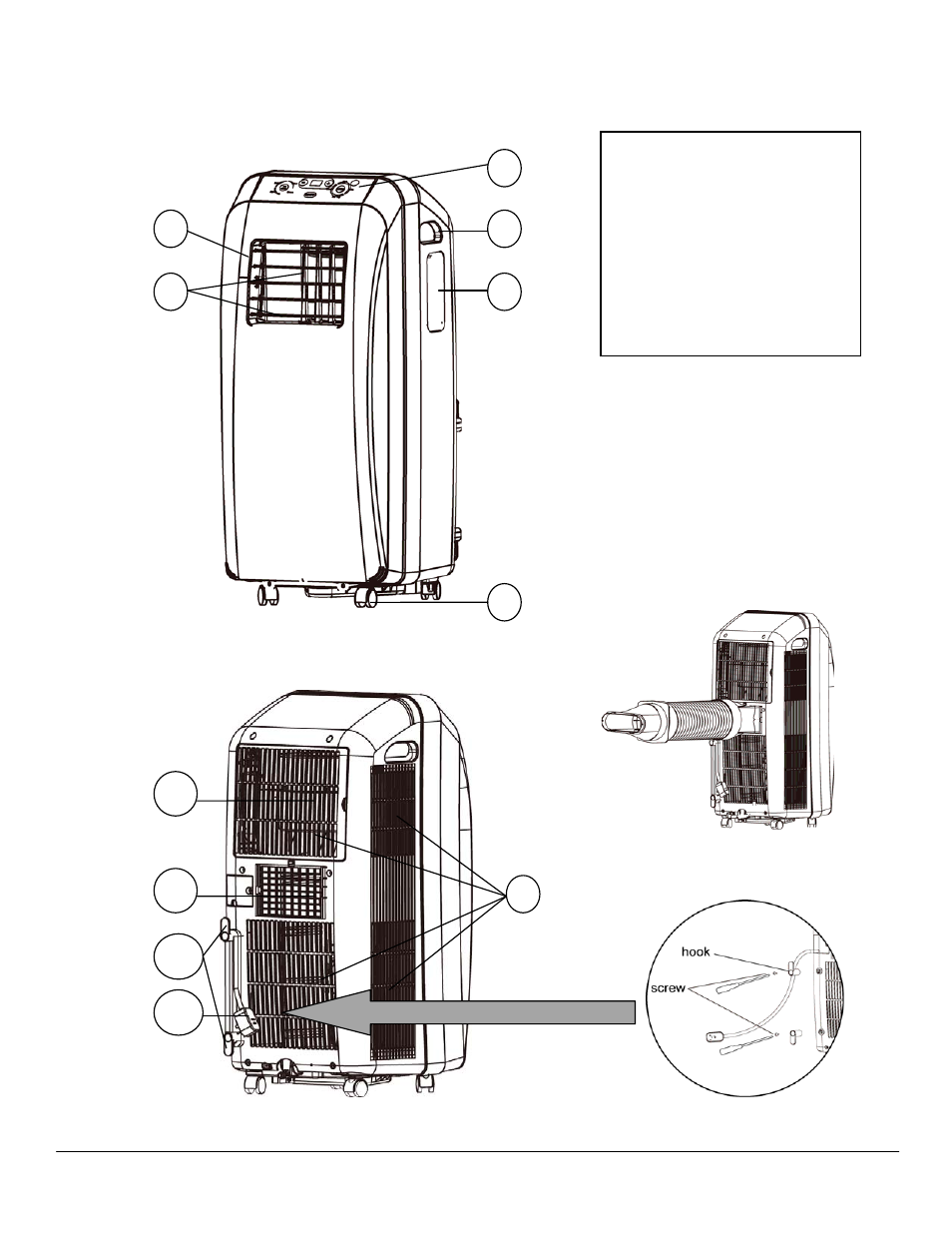 Parts identification | EdgeStar AP10002BL User Manual | Page 5 / 24