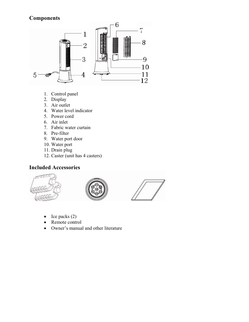 EdgeStar EAC211TS User Manual | Page 3 / 8