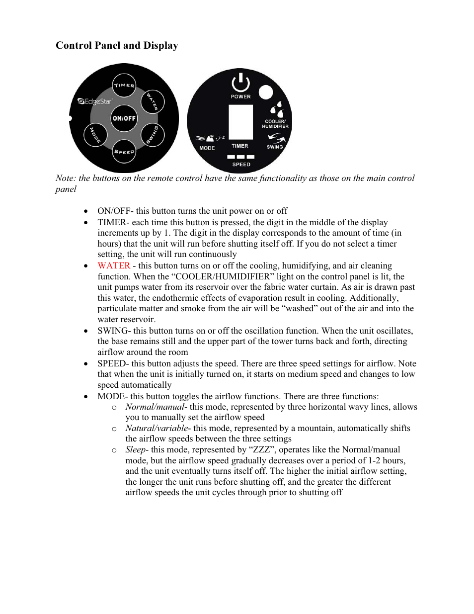 EdgeStar EAC211TS User Manual | Page 4 / 8