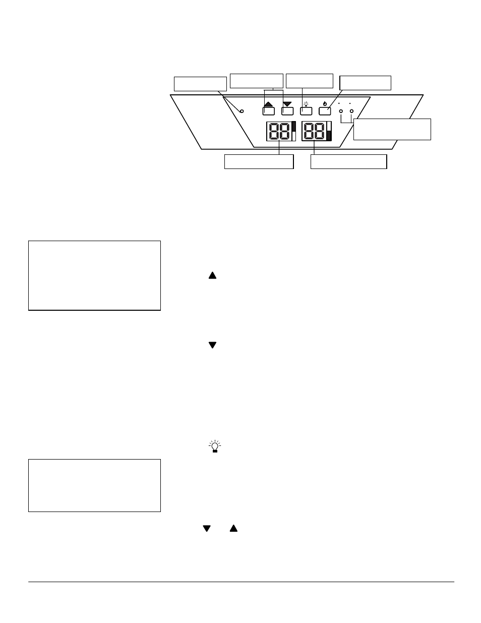 Operation using the temperature control panel | EdgeStar CWR460DZ User Manual | Page 11 / 17