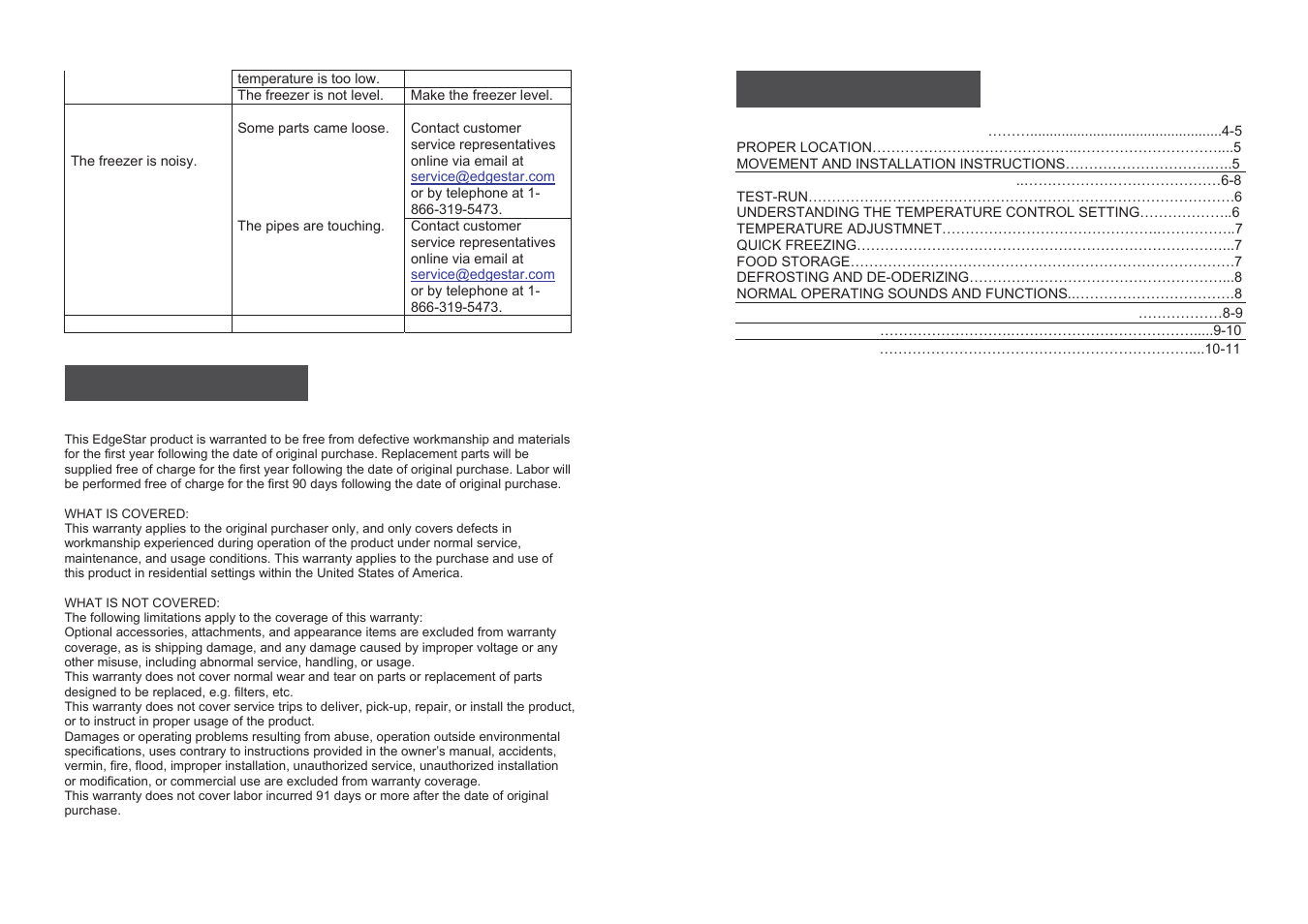 3.pdf | EdgeStar FP430-FP860 User Manual | Page 4 / 7