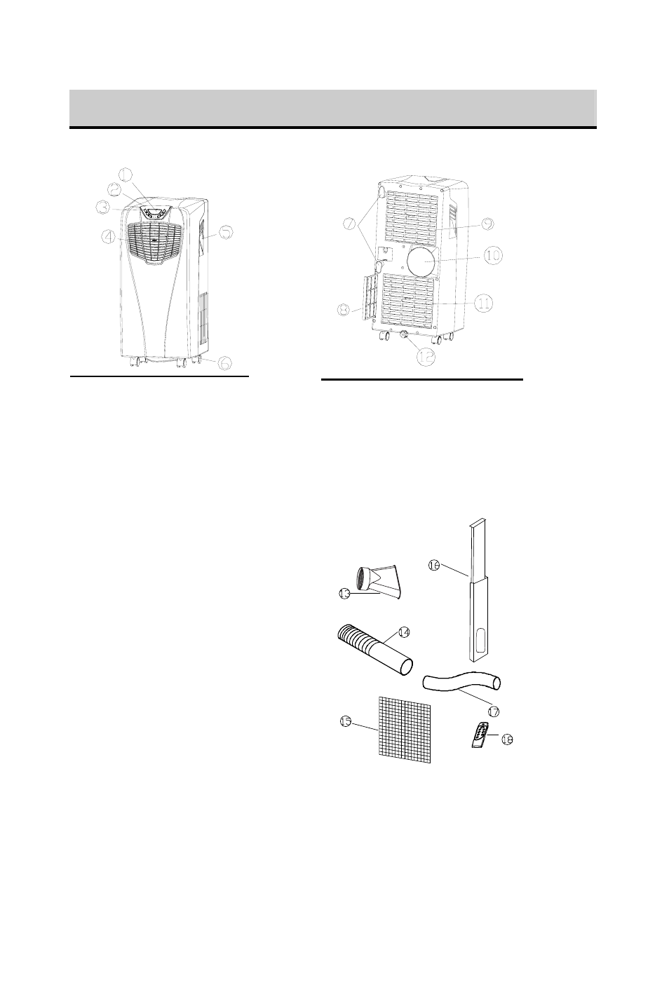 Parts identification | EdgeStar AP10000HW User Manual | Page 6 / 21