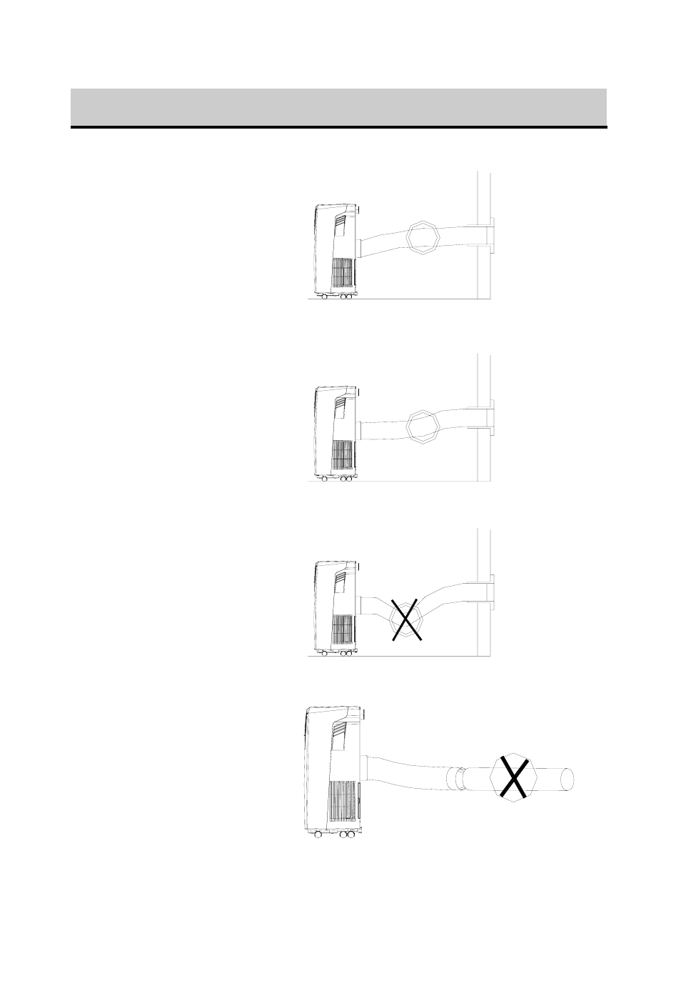 Installation – exhaust hose | EdgeStar AP10000HW User Manual | Page 9 / 21