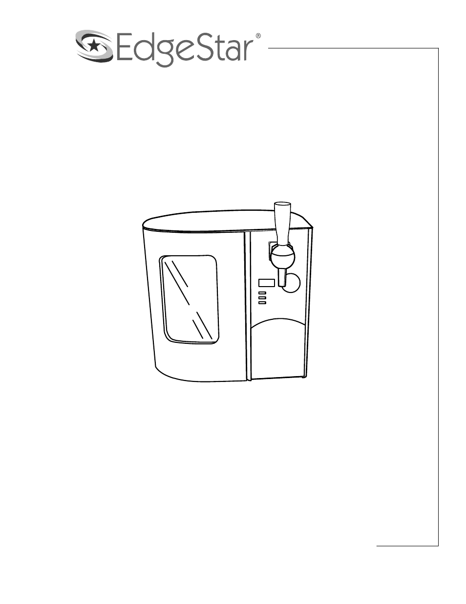 EdgeStar MINI KEGERATOR TBC50S User Manual | 19 pages