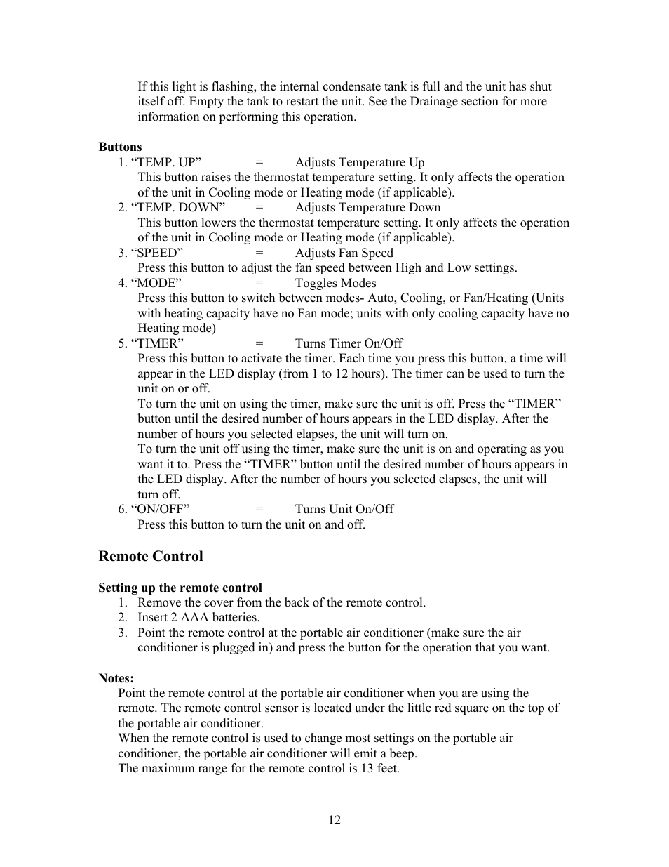 EdgeStar AP410HS User Manual | Page 13 / 24