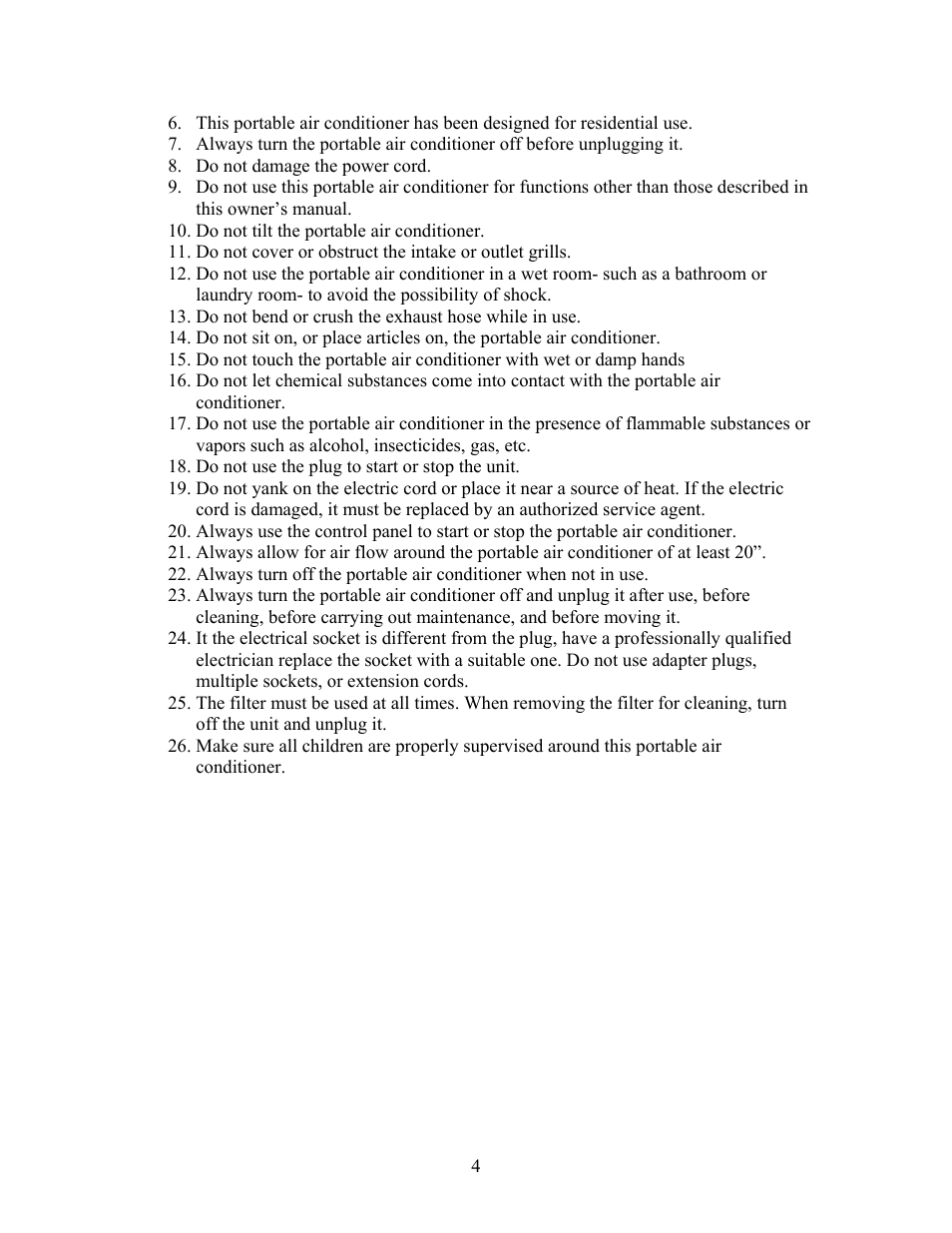 EdgeStar AP410HS User Manual | Page 5 / 24