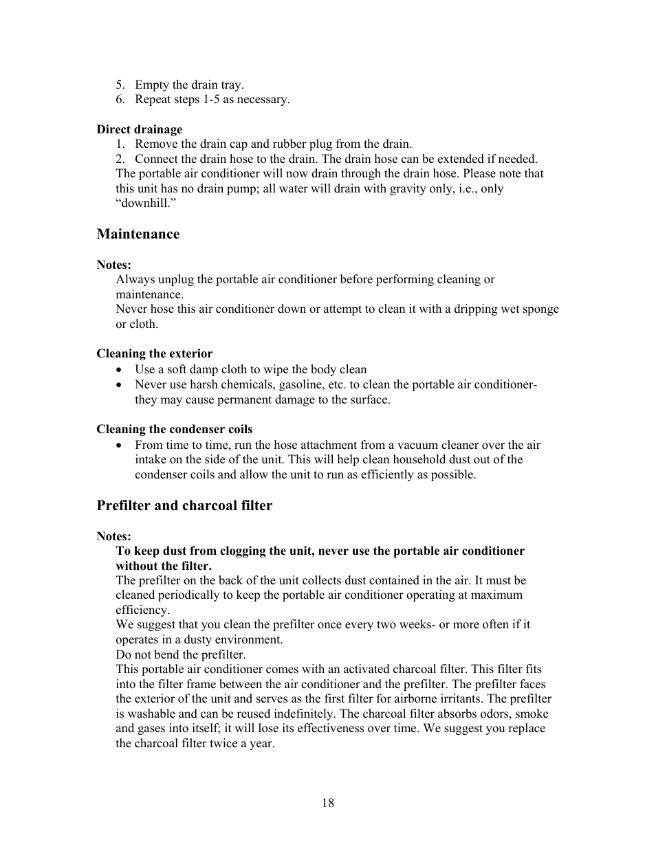 EdgeStar AP410W User Manual | Page 18 / 25
