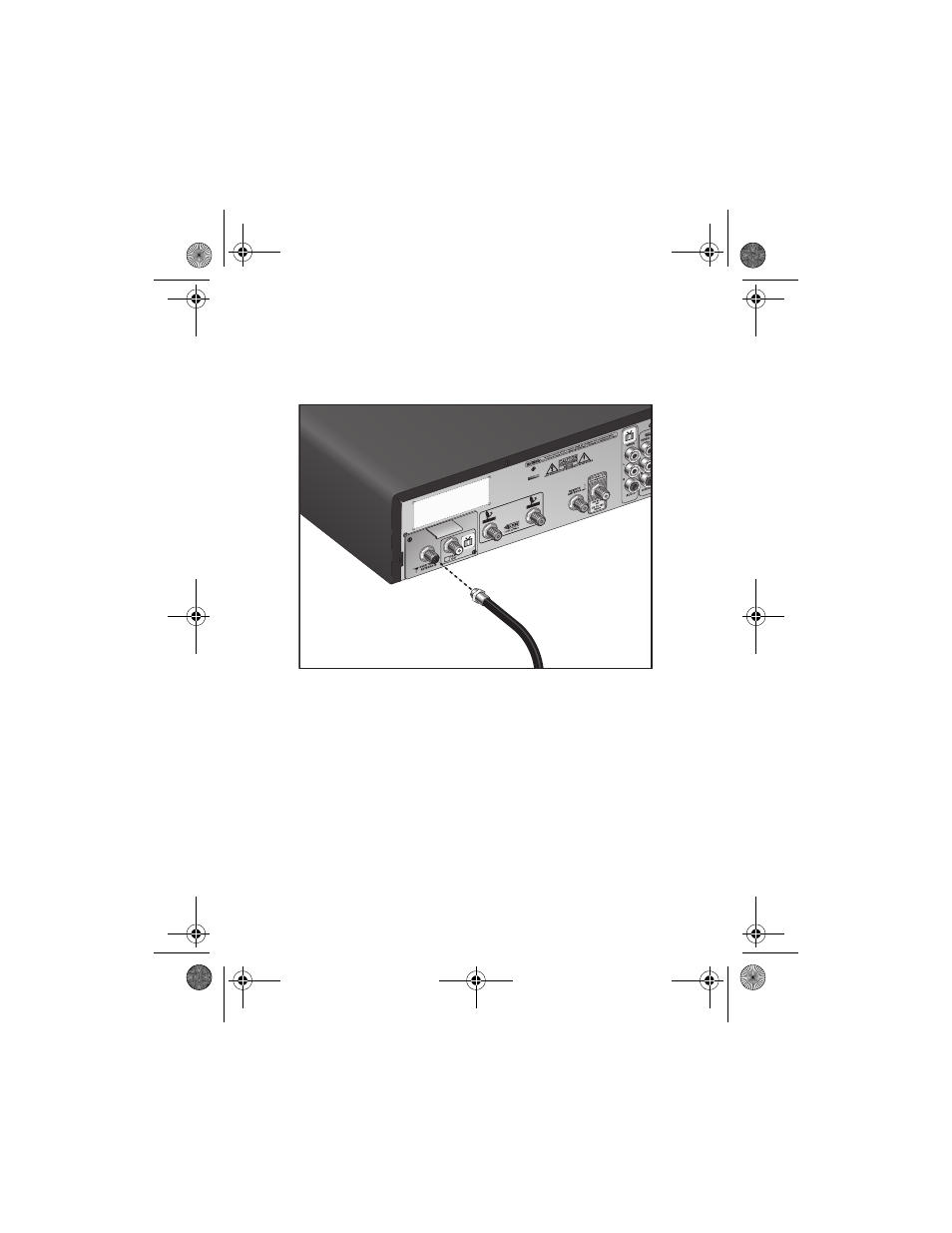 Figure 3. connecting the over-the-air antenna | EchoStar Over-the-Air Module MT2 User Manual | Page 6 / 18