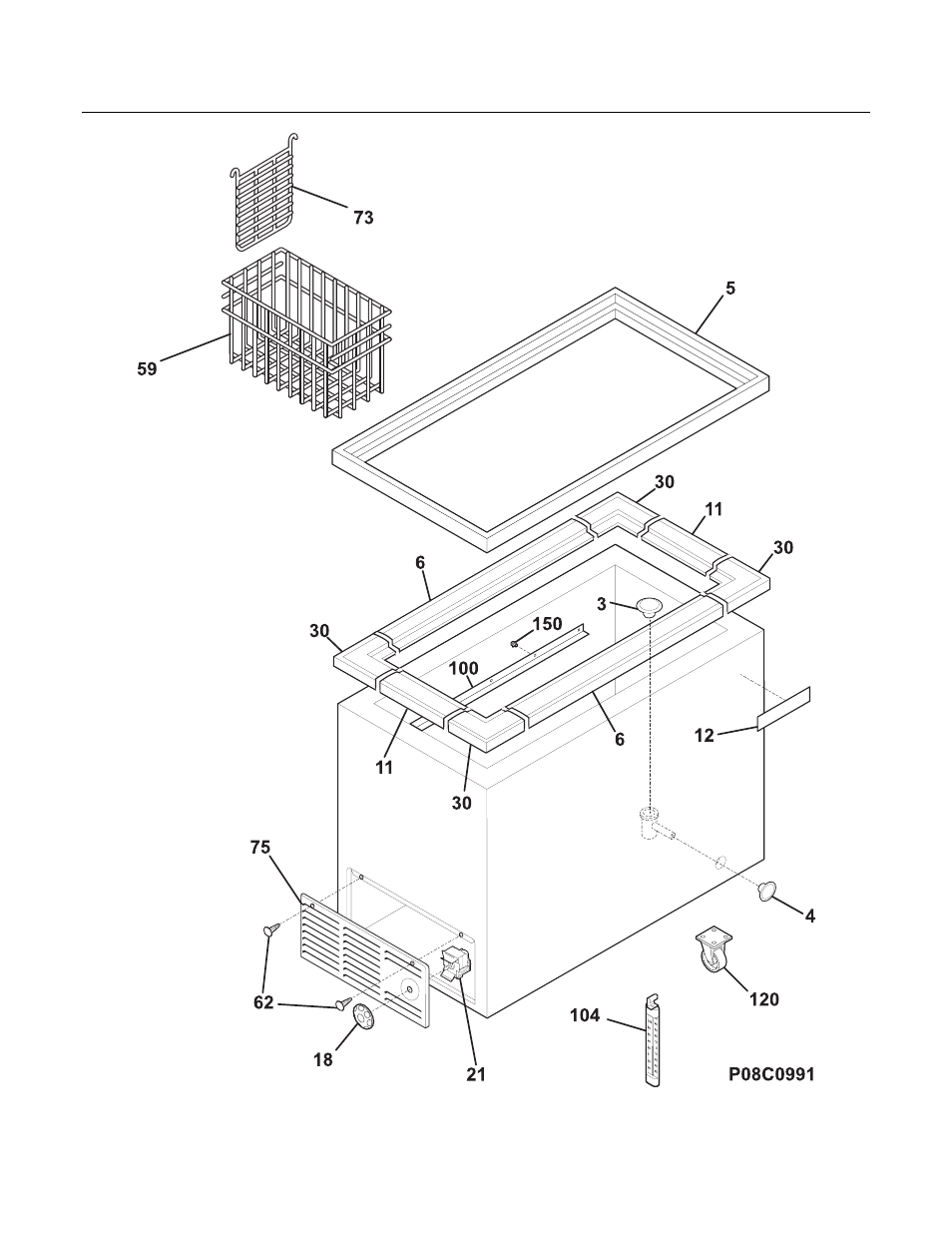 KELVINATOR KCG130GW0 User Manual | Page 4 / 7