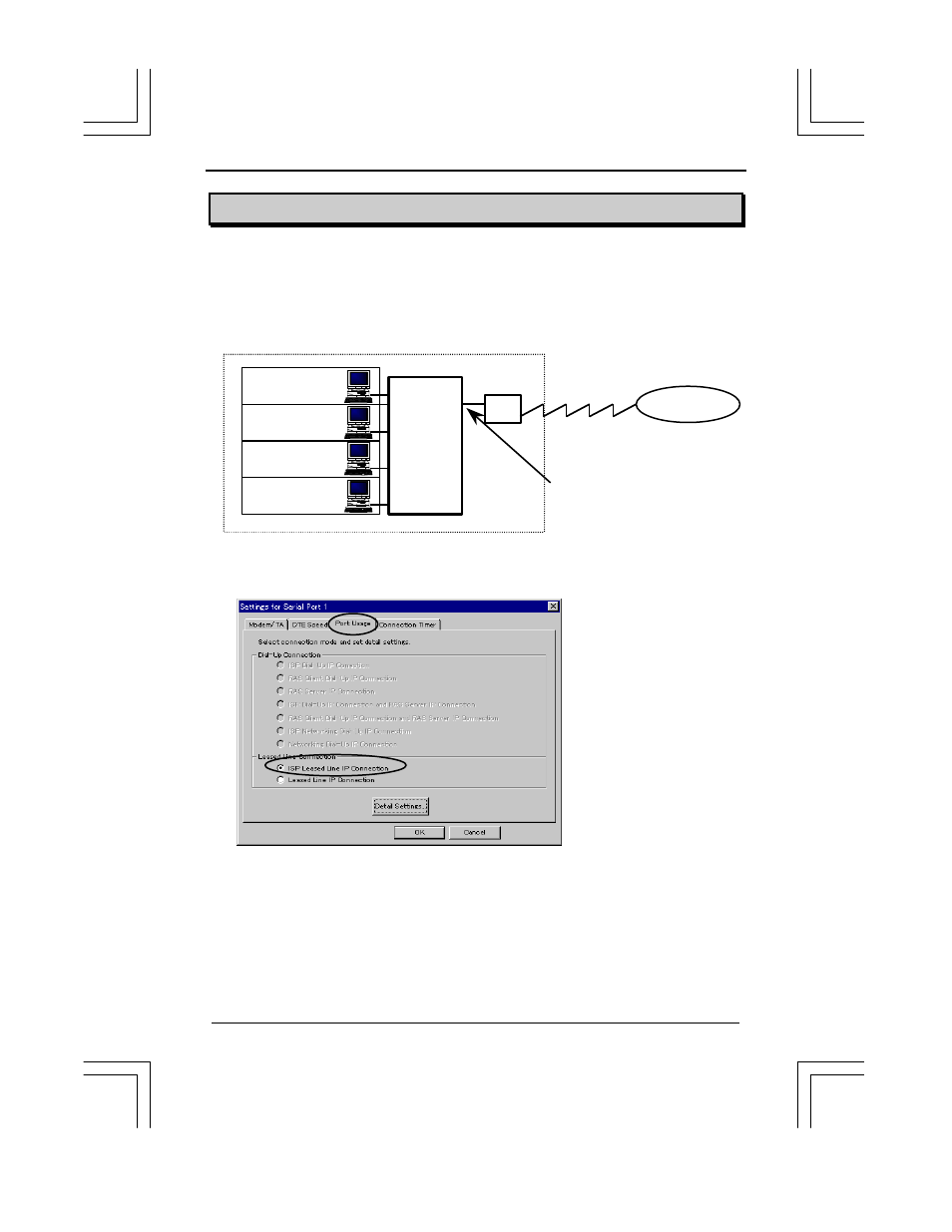 1 isp leased line ip connection, Thinconnect4 | EXP Computer ThinConnect4 User Manual | Page 102 / 152