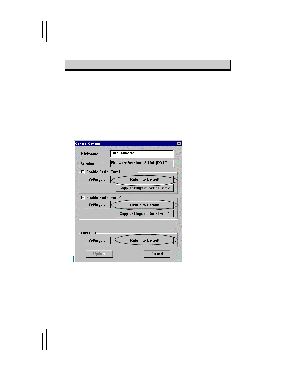 2 return to default | EXP Computer ThinConnect4 User Manual | Page 136 / 152