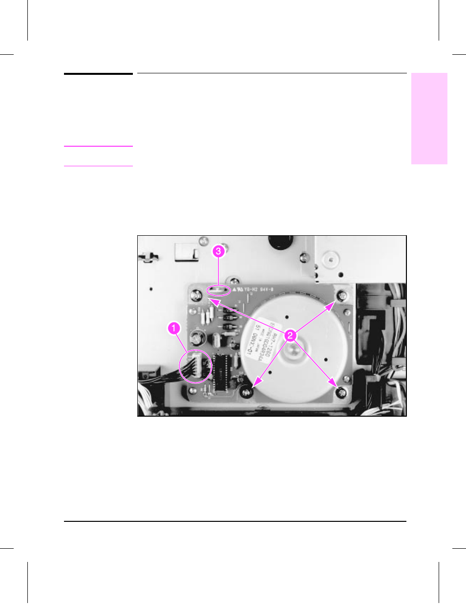 Main motor assembly | EXP Computer C4077-90960 User Manual | Page 172 / 408