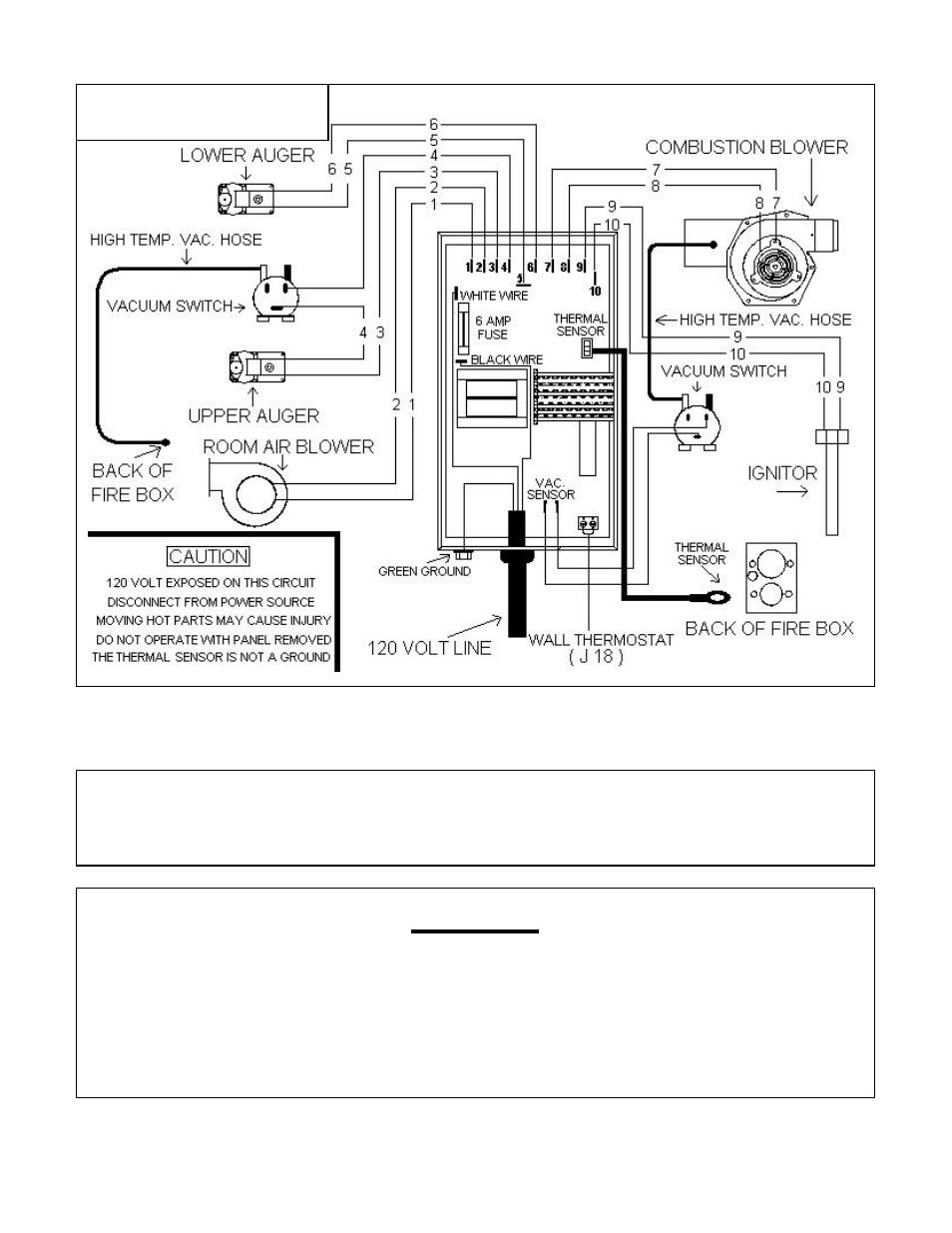Caution | England's Stove Works 55-SHP20 User Manual | Page 18 / 25