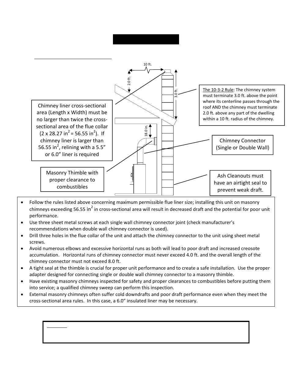 Installation | England's Stove Works TRANQUILITY 17VL User Manual | Page 13 / 30