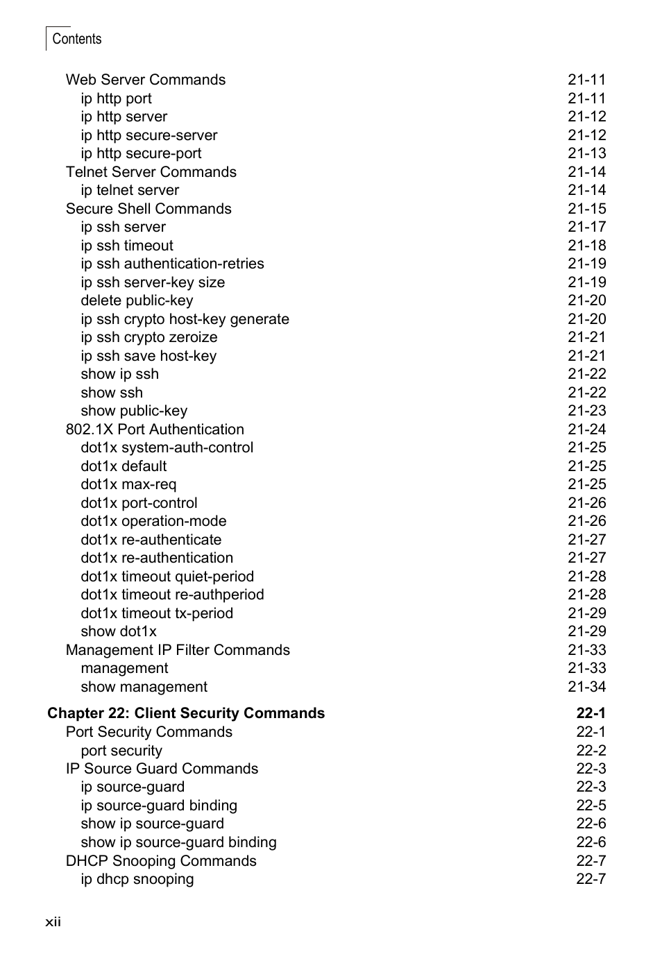 Edge Products ES3528-WDM User Manual | Page 12 / 556