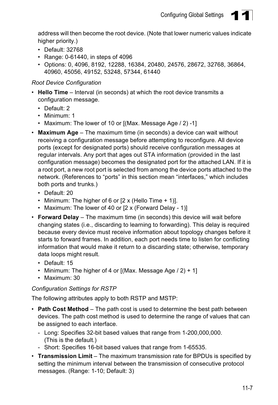 Edge Products ES3528-WDM User Manual | Page 179 / 556