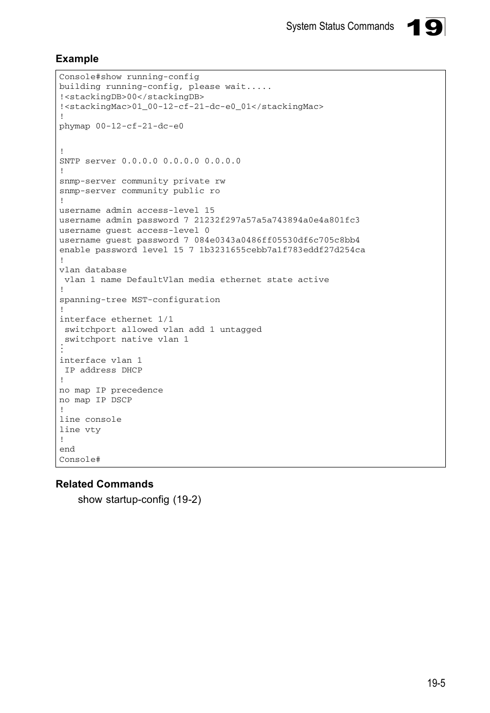 Edge Products ES3528-WDM User Manual | Page 283 / 556